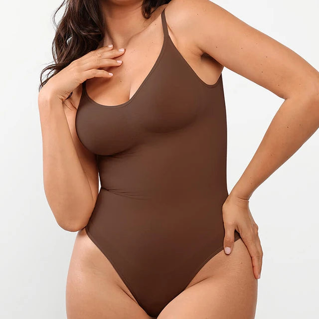 Snatched Thong Low Back Bodysuit