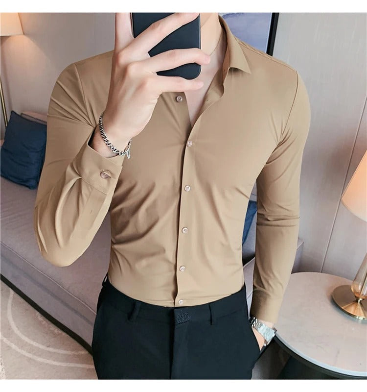 Havspärla® Collection - Elastic & Seamless Shirts for Men