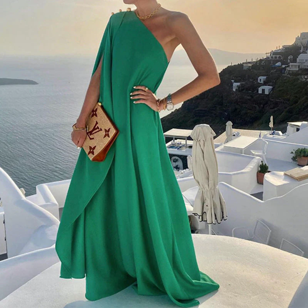 Natalia - One-Shoulder Summer Dress