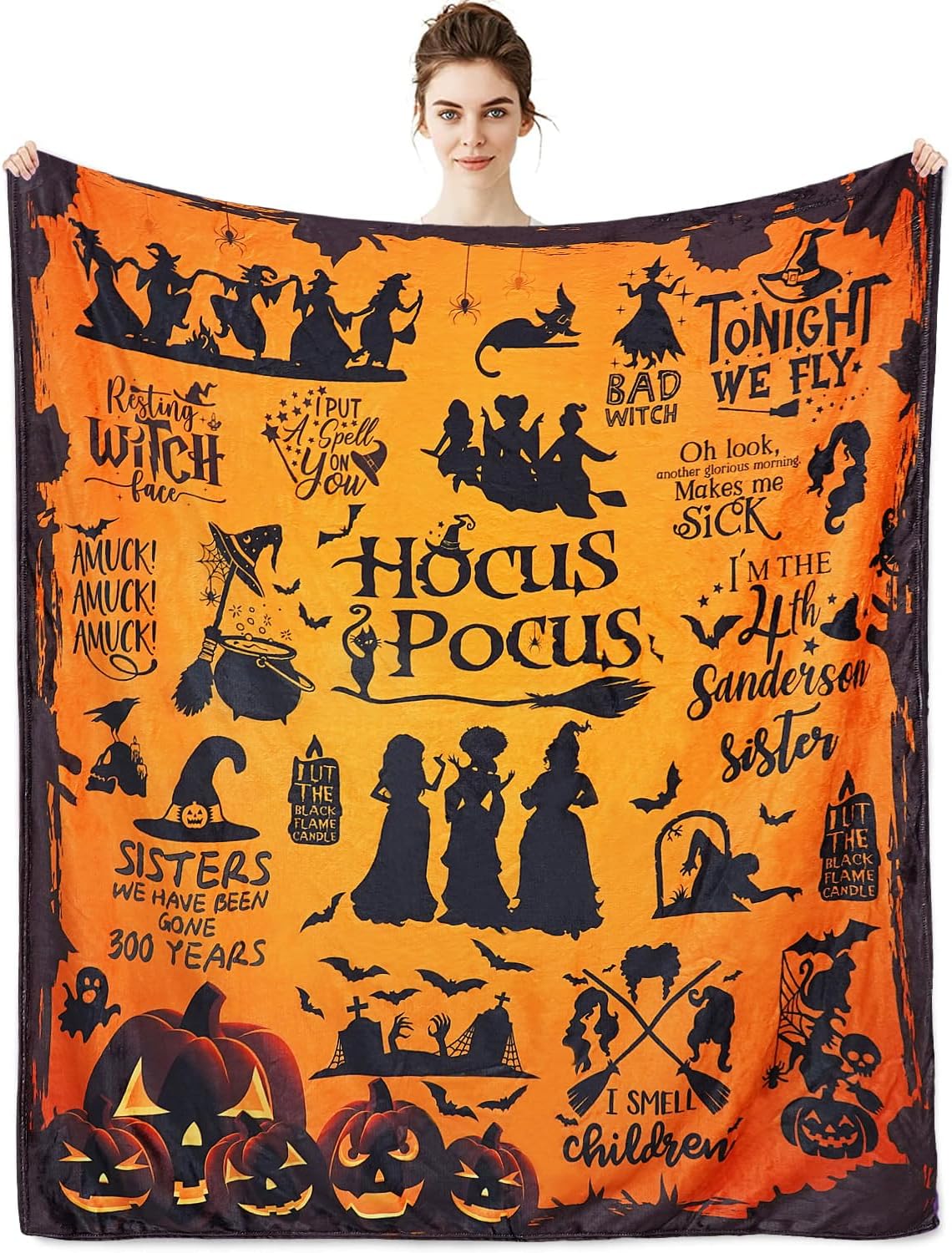 Halloween Magic All-Season Blanket | Weich und warm