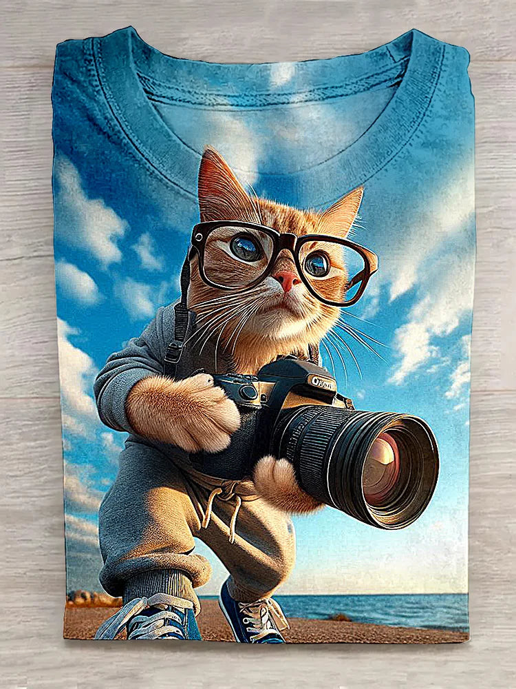 TED - Kat Veldfotograaf T-shirt