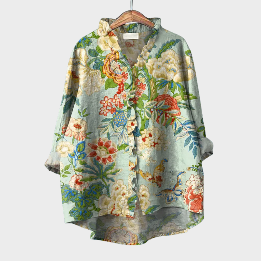Grace | Elegant Sommer Lin Bluse