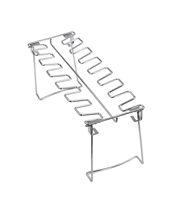 Intelligriller® - Made in the USA: 14 Slot Holder for Grill, Smoker, and Oven - Easy, Efficient, & Fast Chicken Drumstick/Meat Holder