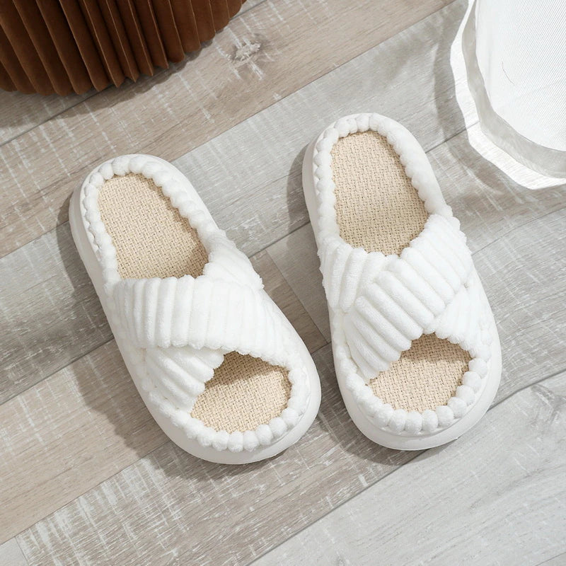 Cross Cotton Women's Slippers