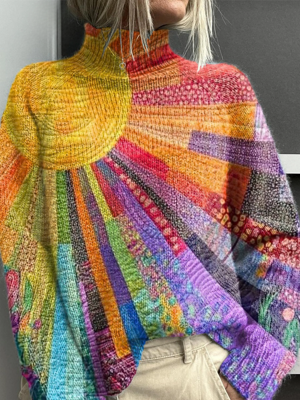 Margherita – Le Pull Col Roulé Artistique