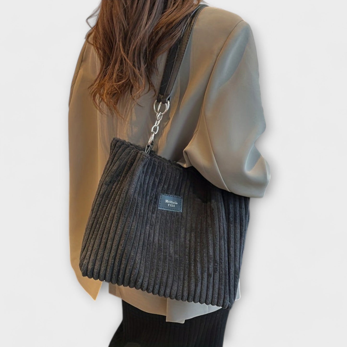 Léora. - Waxed Cord Shoulder Bag