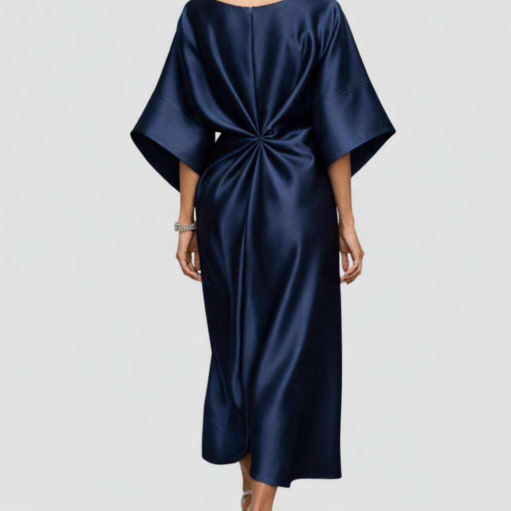 Ophélia™ | Robe fluide à drapé élégant au charme sophistiqué