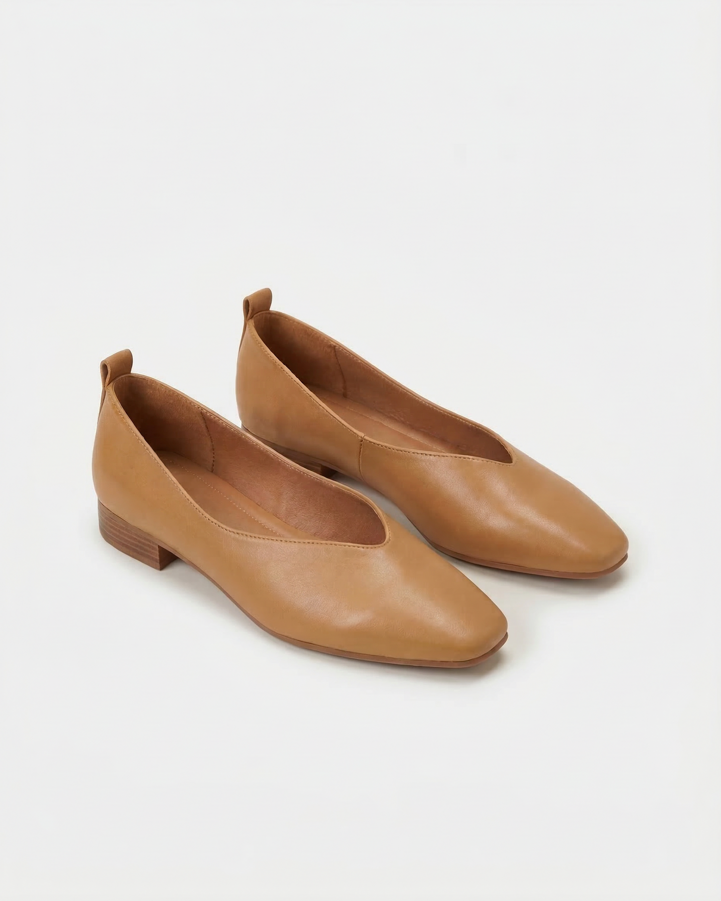 Auliya Paris | Chaussures Femme - Ballerines Bout Carré Élégantes