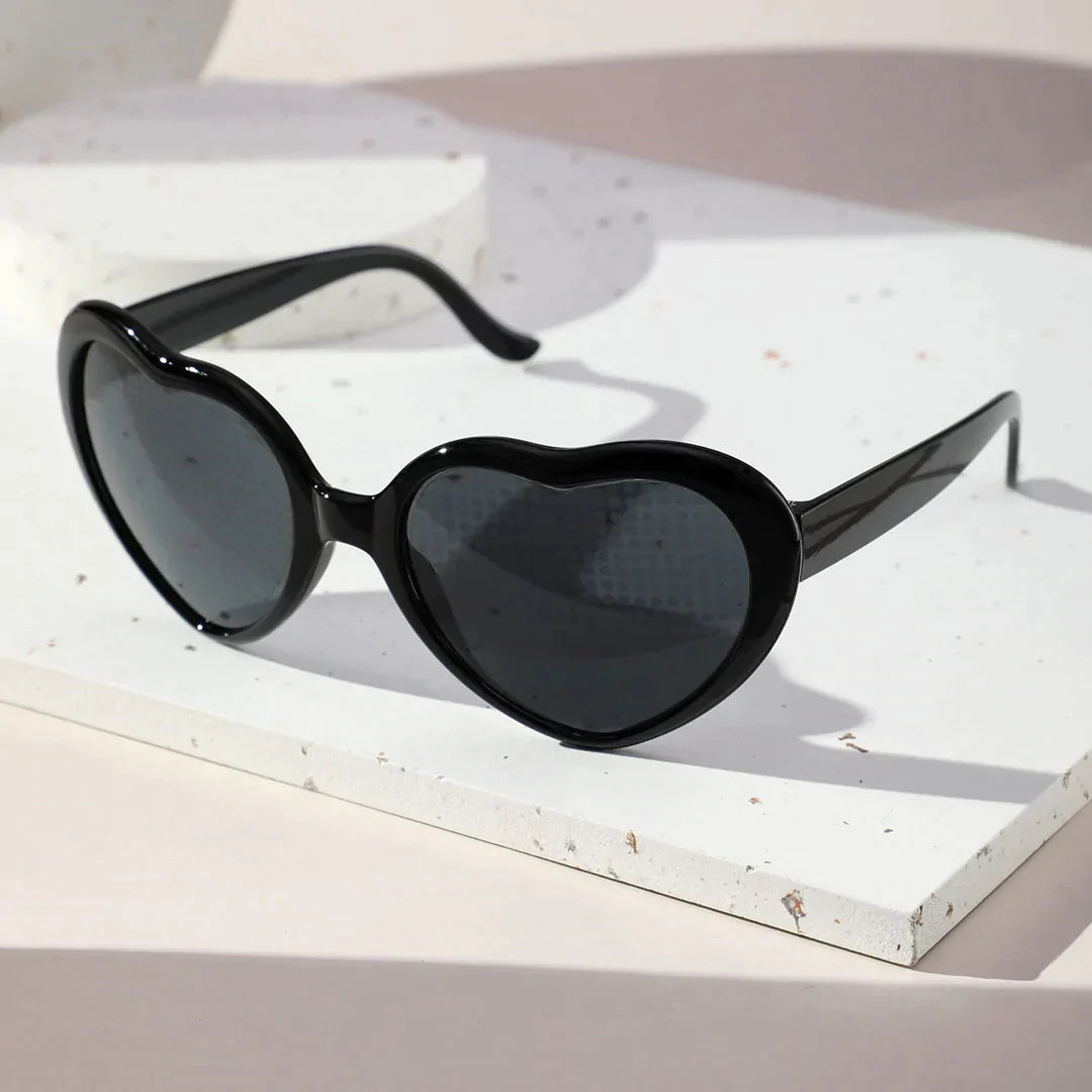 Heart Diffraction Glasses