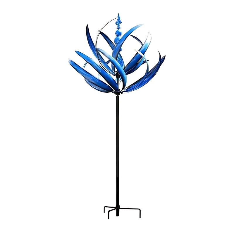 Decoratief Windspel voor Tuin – Draaiend Metalen Buitenornament met Reflectie | Restfield