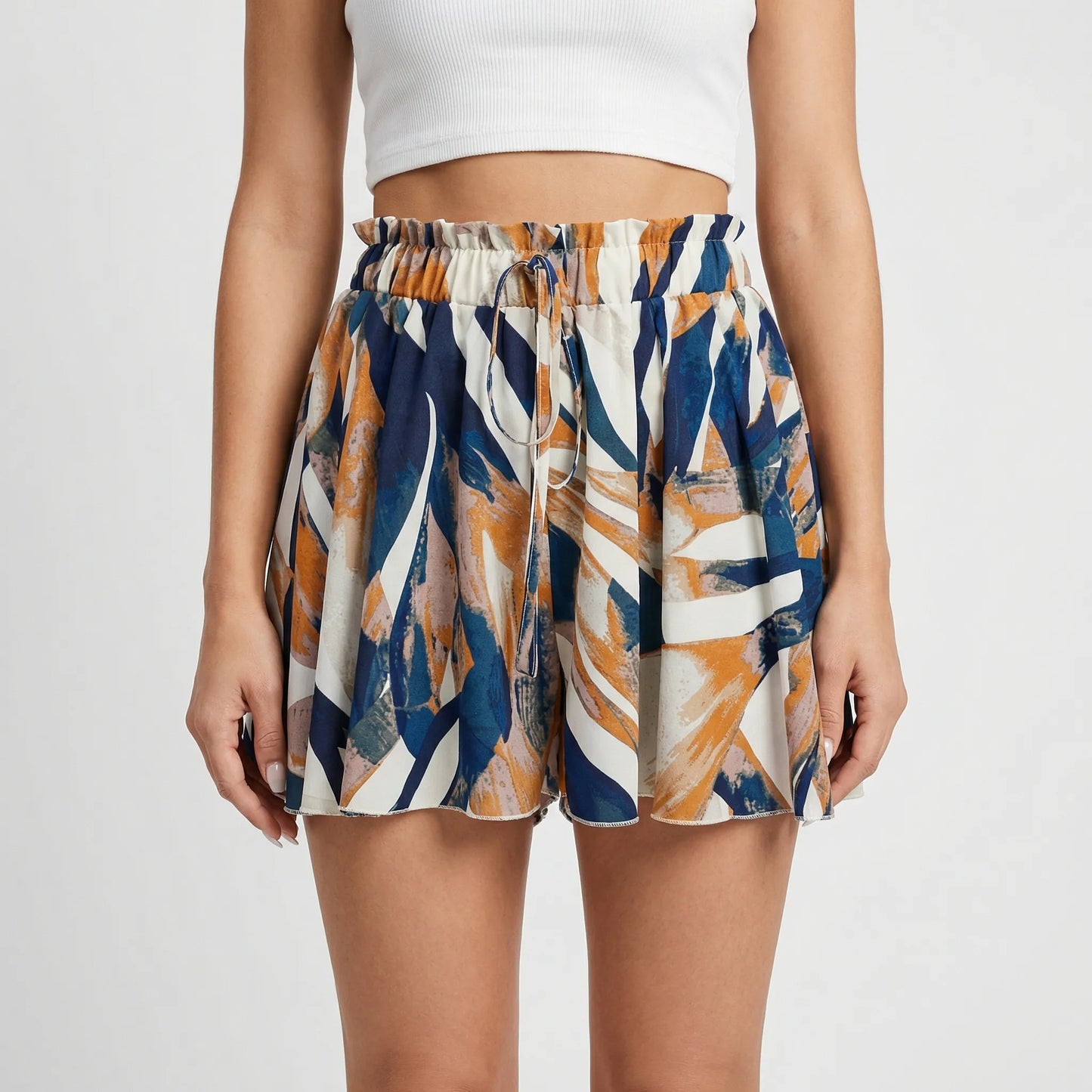 Bohwave - Short De Vuelo Con Estampado Abstracto