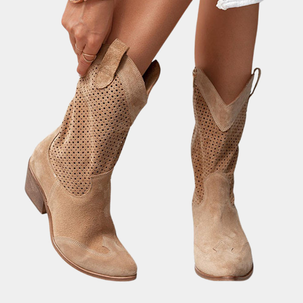 Natalie - Botine Cowboy Stilate