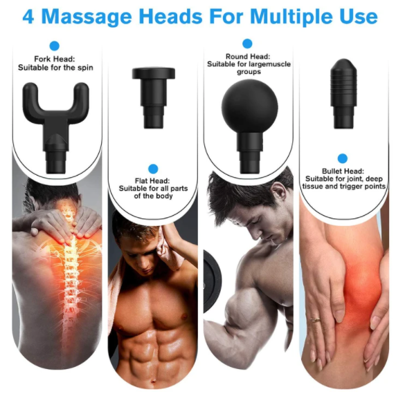 4 in One Muscle Massage Gun