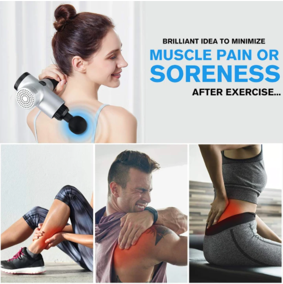 4 in One Muscle Massage Gun