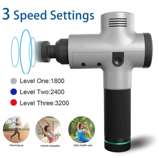 4 in One Muscle Massage Gun