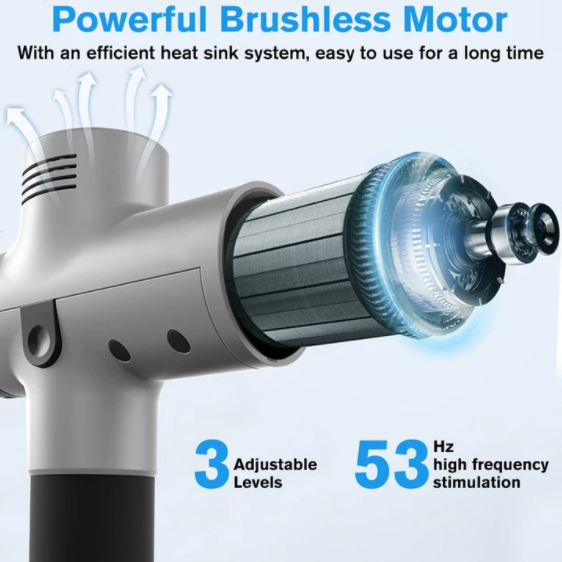 4 in One Muscle Massage Gun