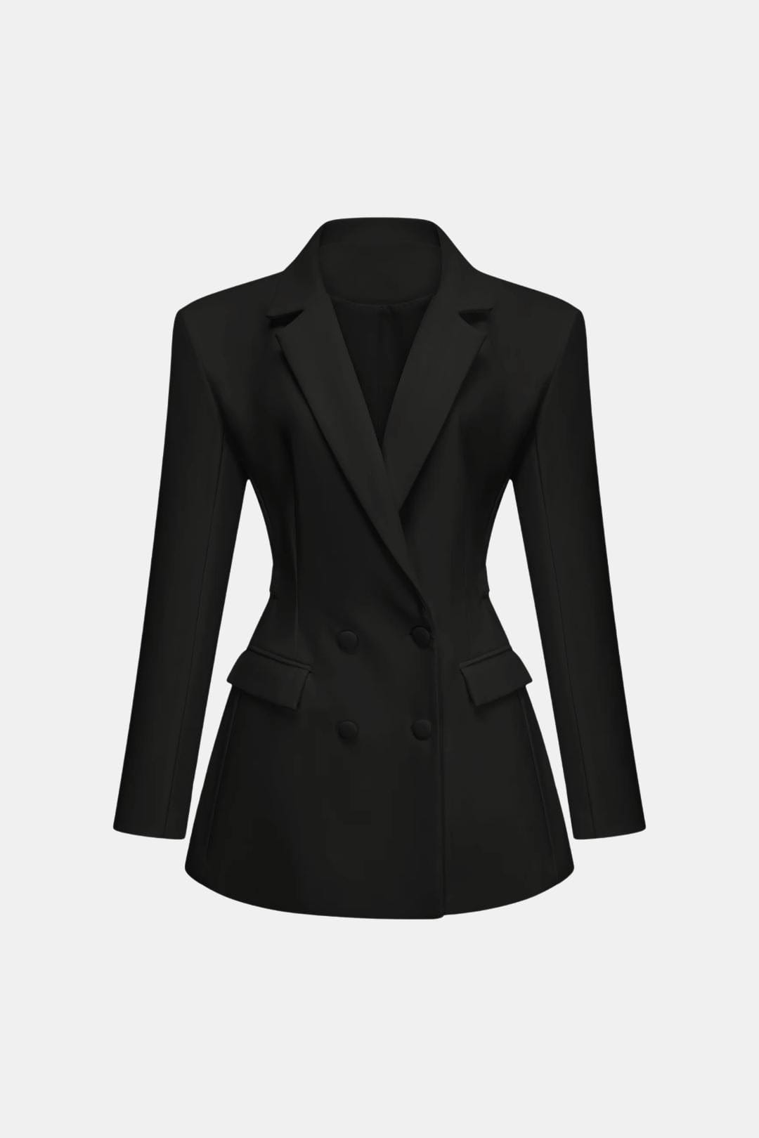 Carly - Double Breasted Tailored Blazer Mini Dress