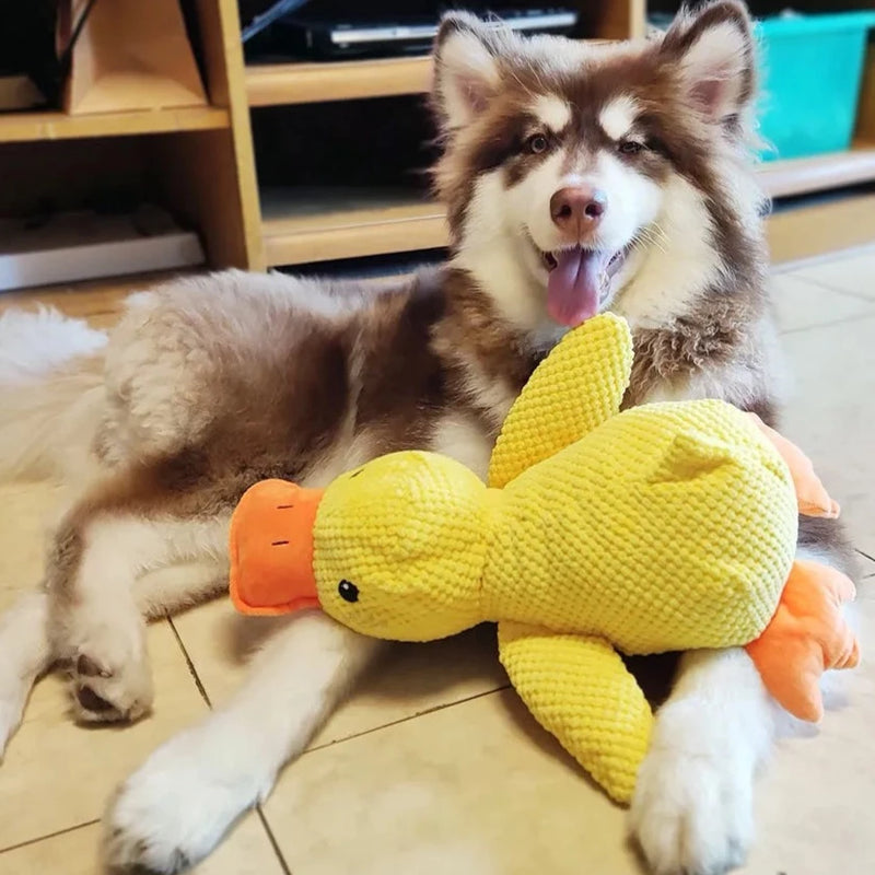 PawSerene - Beroligende Andelegetøj Blødt Piplelegetøj til Hunde