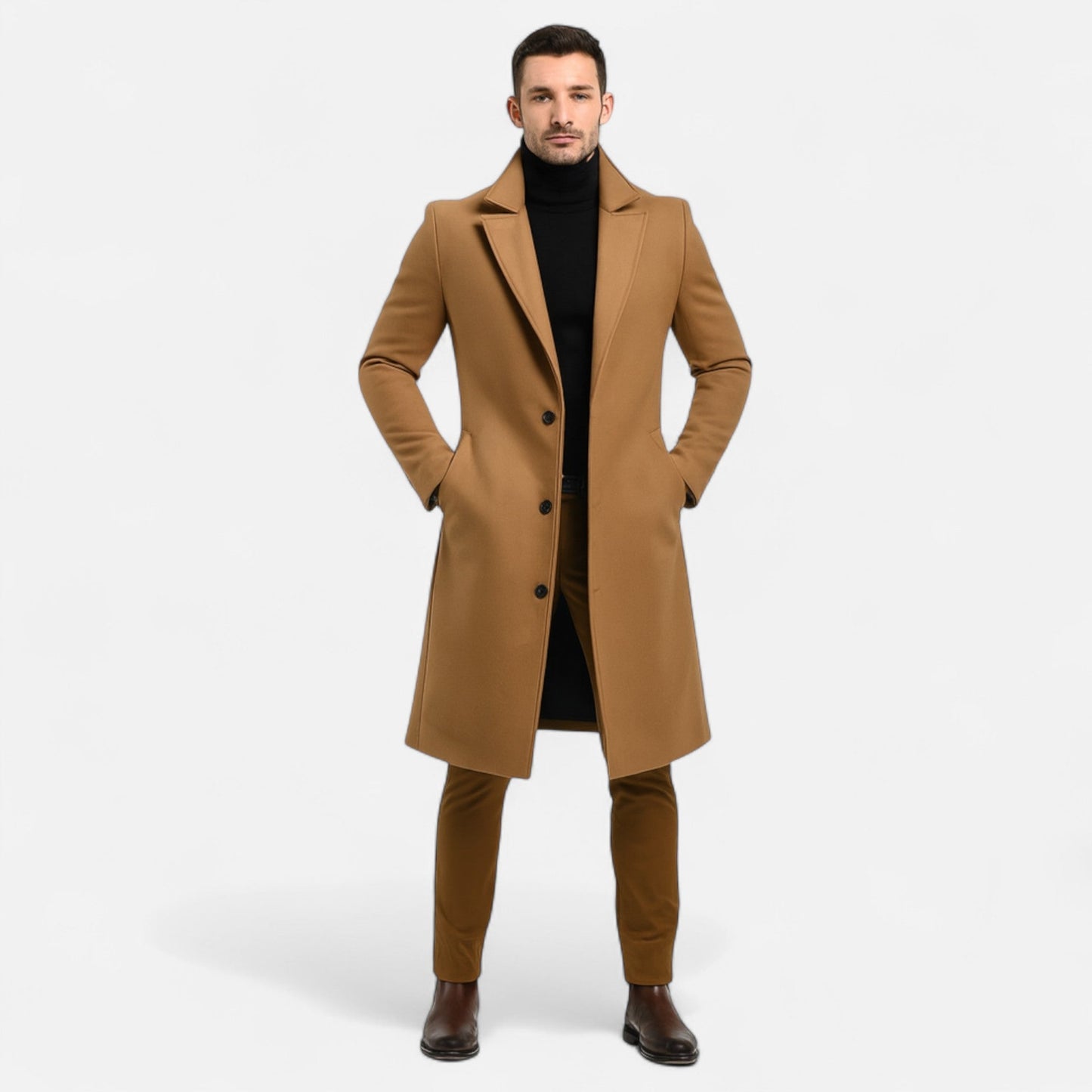 Duval Paris™ | Manteau Classique Homme – Design Héritage, Raffinement Intemporel