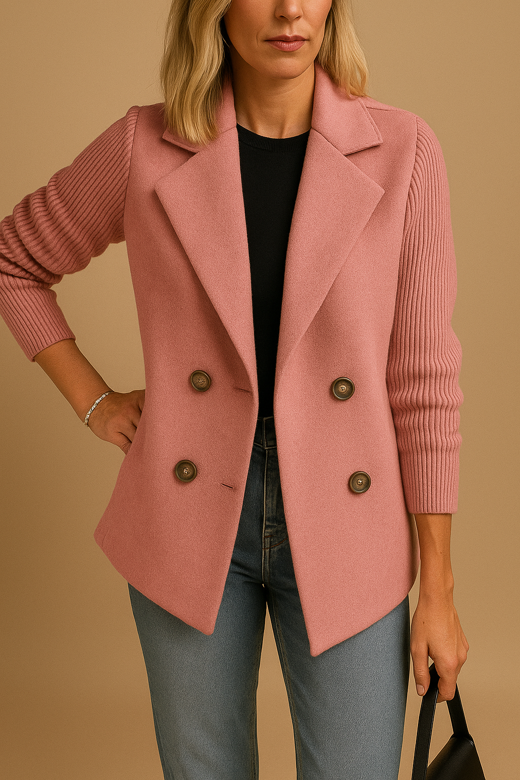 Belin - Women's sweater-style blazer
