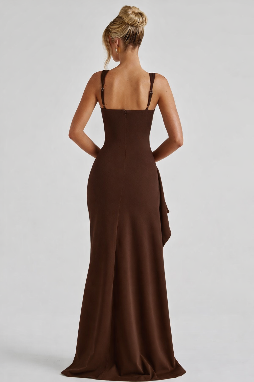 Maxi Dress with Slit Design
