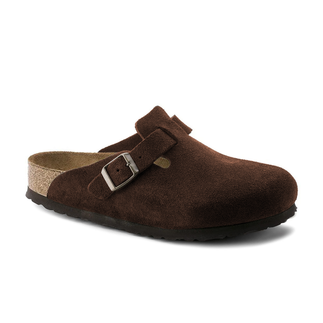 Suede Clogs