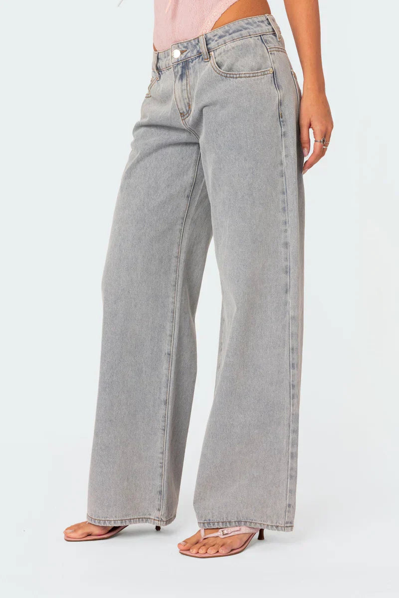 Bow Baggy Jeans™