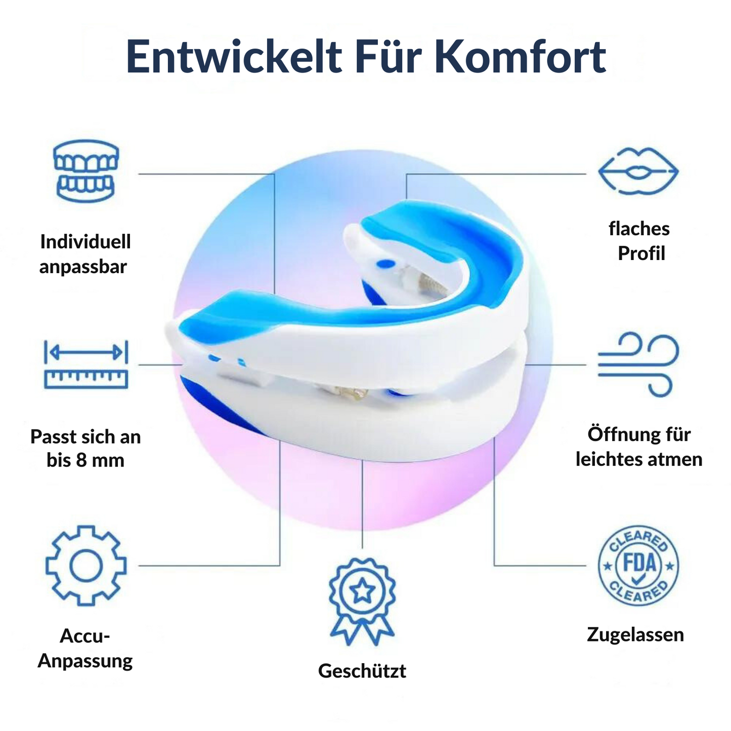 Anti Schnarch-Schiene