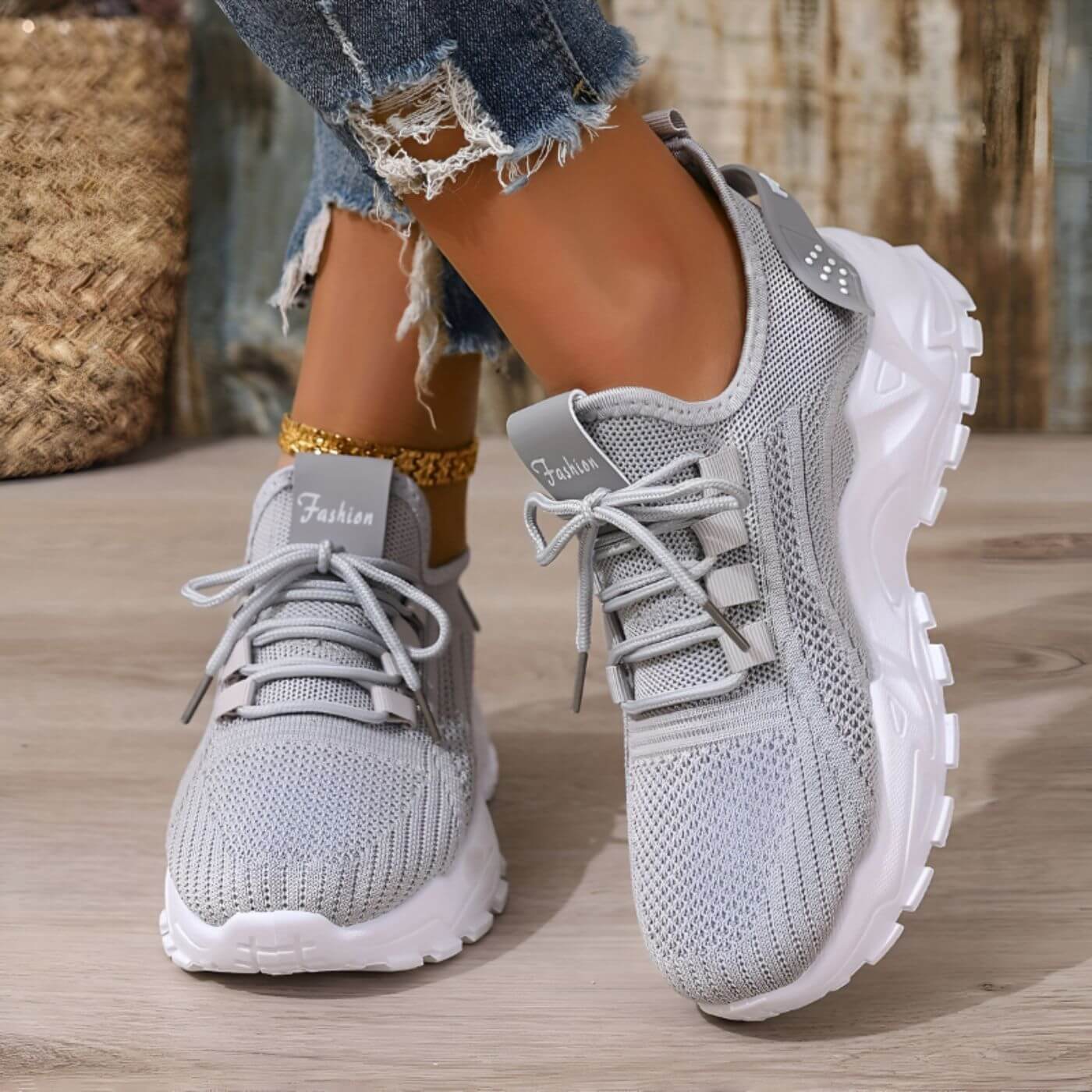 Ella | Ortopediske Sneakers for Komfort Hele Dagen