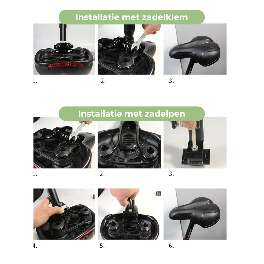 Komfortabler Ergonomischer Fahrradsattel für Schmerzfreies Fahren