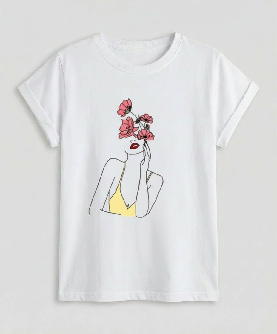 Liora | Women’s Lightweight Summer T-Shirt with Breathable Loose Fit | Casual Short Sleeve Top