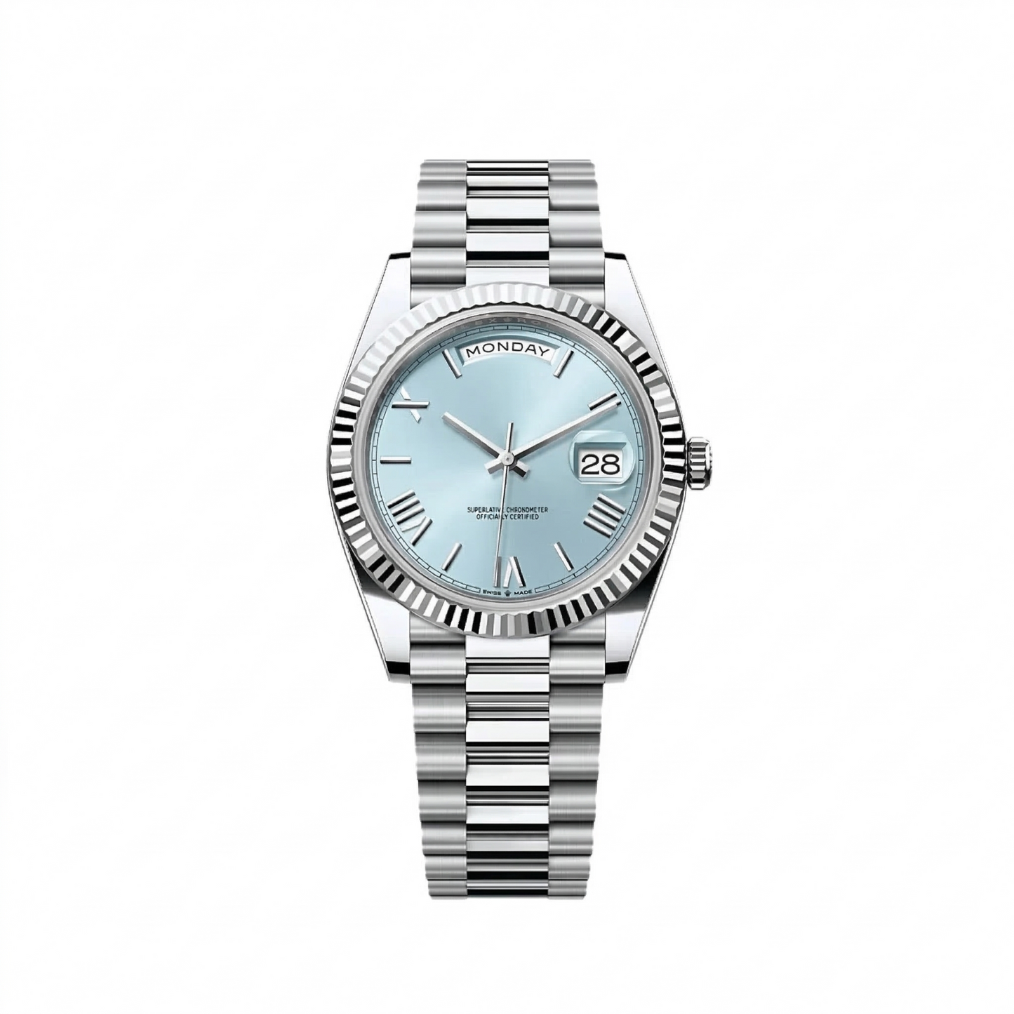 Rolex Day-Date 40 228236 Platinum Ice Blue