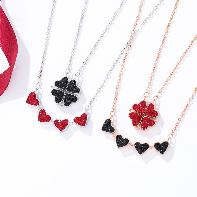 Four Leaf Love Necklace