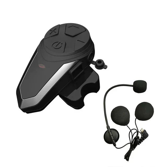 Motoros Sisak Bluetooth Intercom FM-mel és 1000 m Hatótávolsággal – RoadLink S3