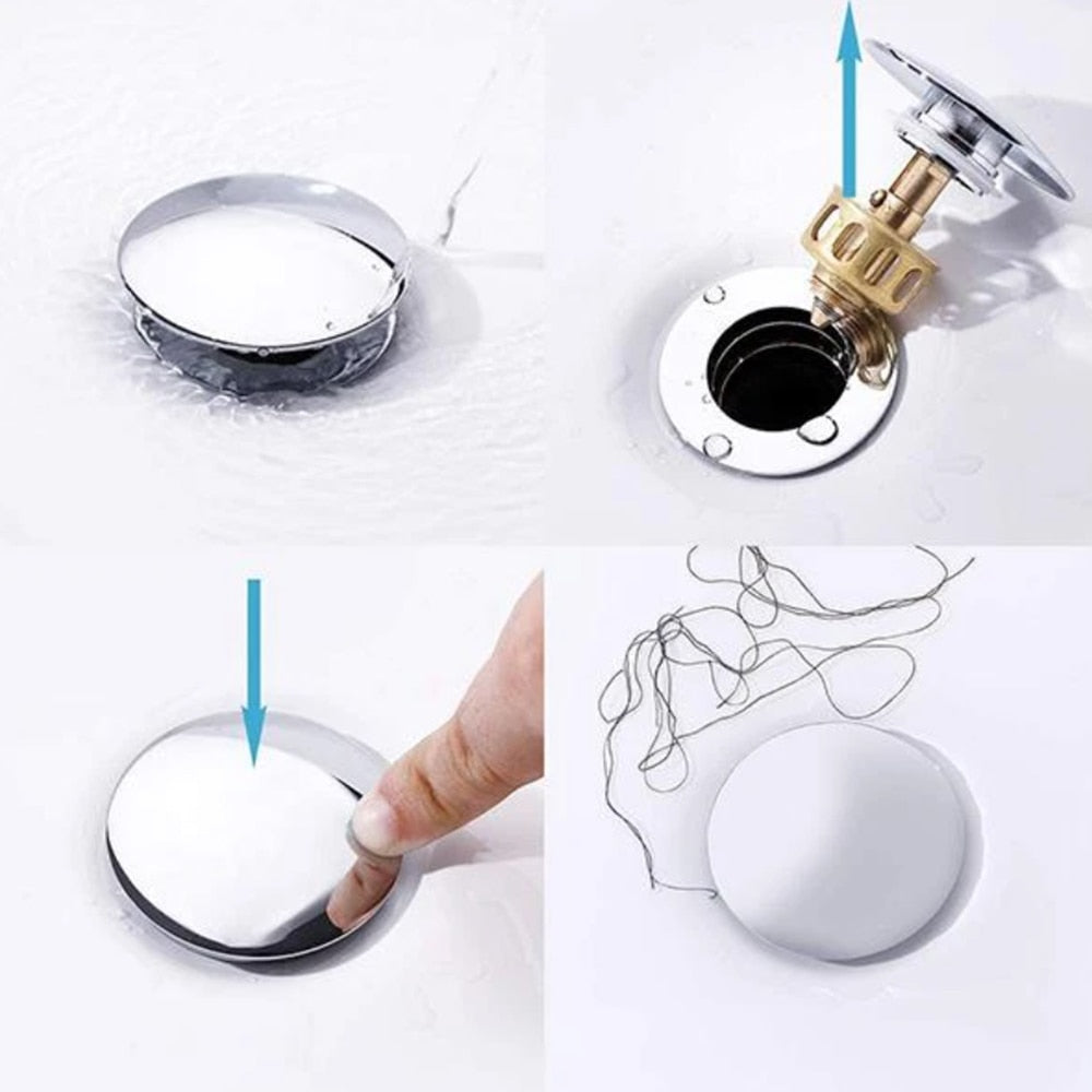 Universal Basin Pop-up Drain Filter
