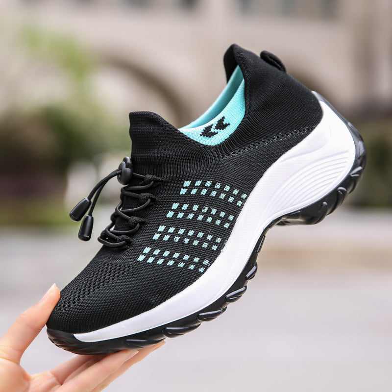 Damska Ortopedyczne Sneakersy | Szerokie Dopasowanie
