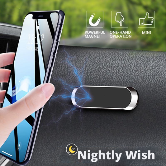 MINI MAGNETIC CAR MOUNT PHONE HOLDER