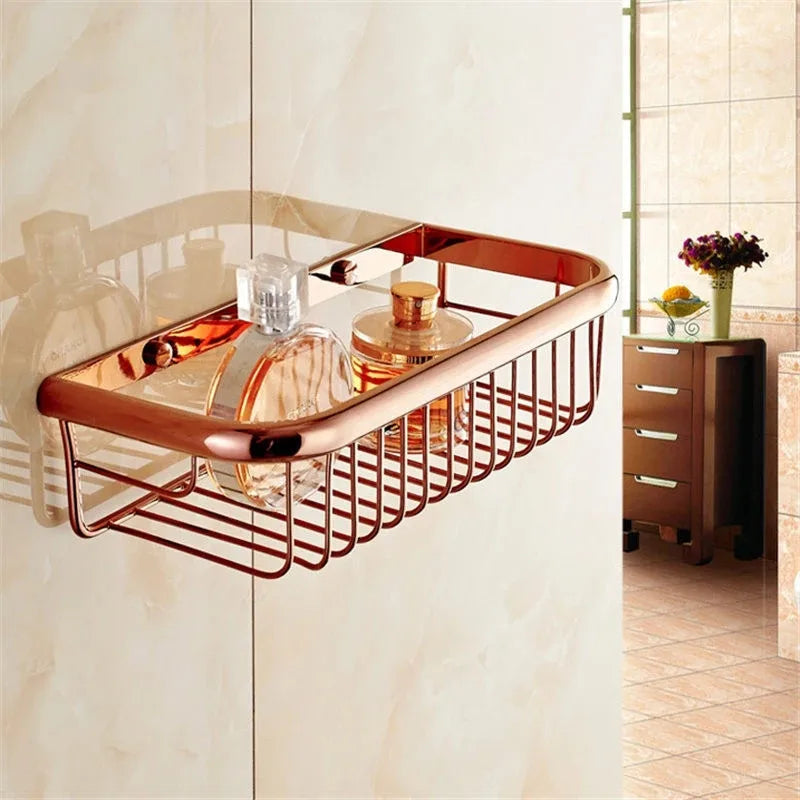 Roséra LuxeRack 300 mm Duschablage Roségold
