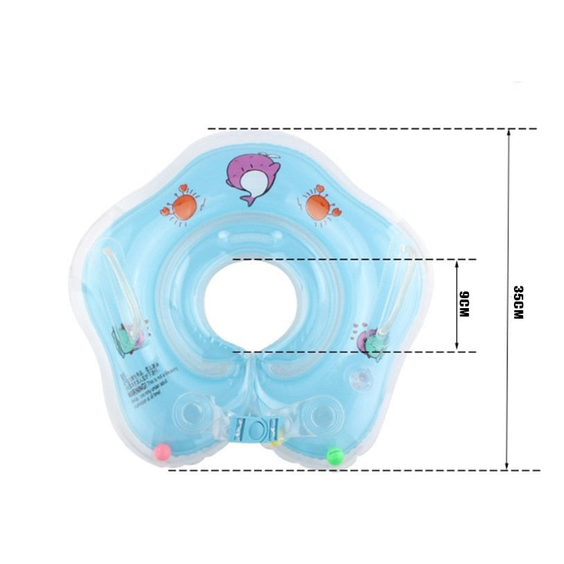 Aufblasbarer Baby-Nackenschwimmring für sicheres Baden – Wasserfit (1 kaufen, 1 gratis)