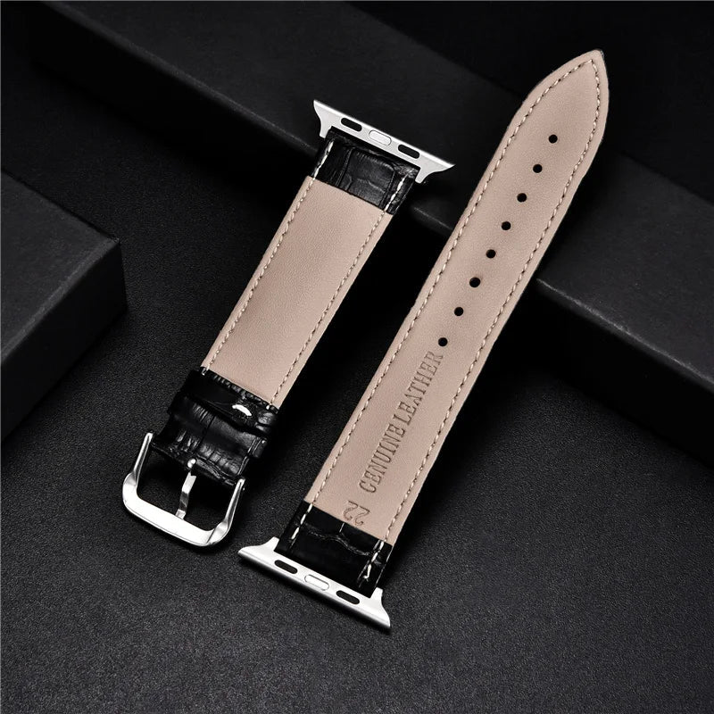 Crocolassi Band Collection for Apple Watch Series 1, 2, 3, 4, 5, 6, 7, 8, SE, Ultra 1 & 2 - Designed by JesseVance Milan