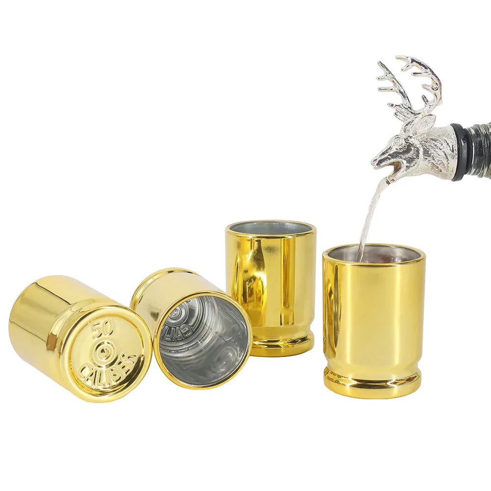 Bullet Caliber Styled Nordic Whisky & Shot Glasses