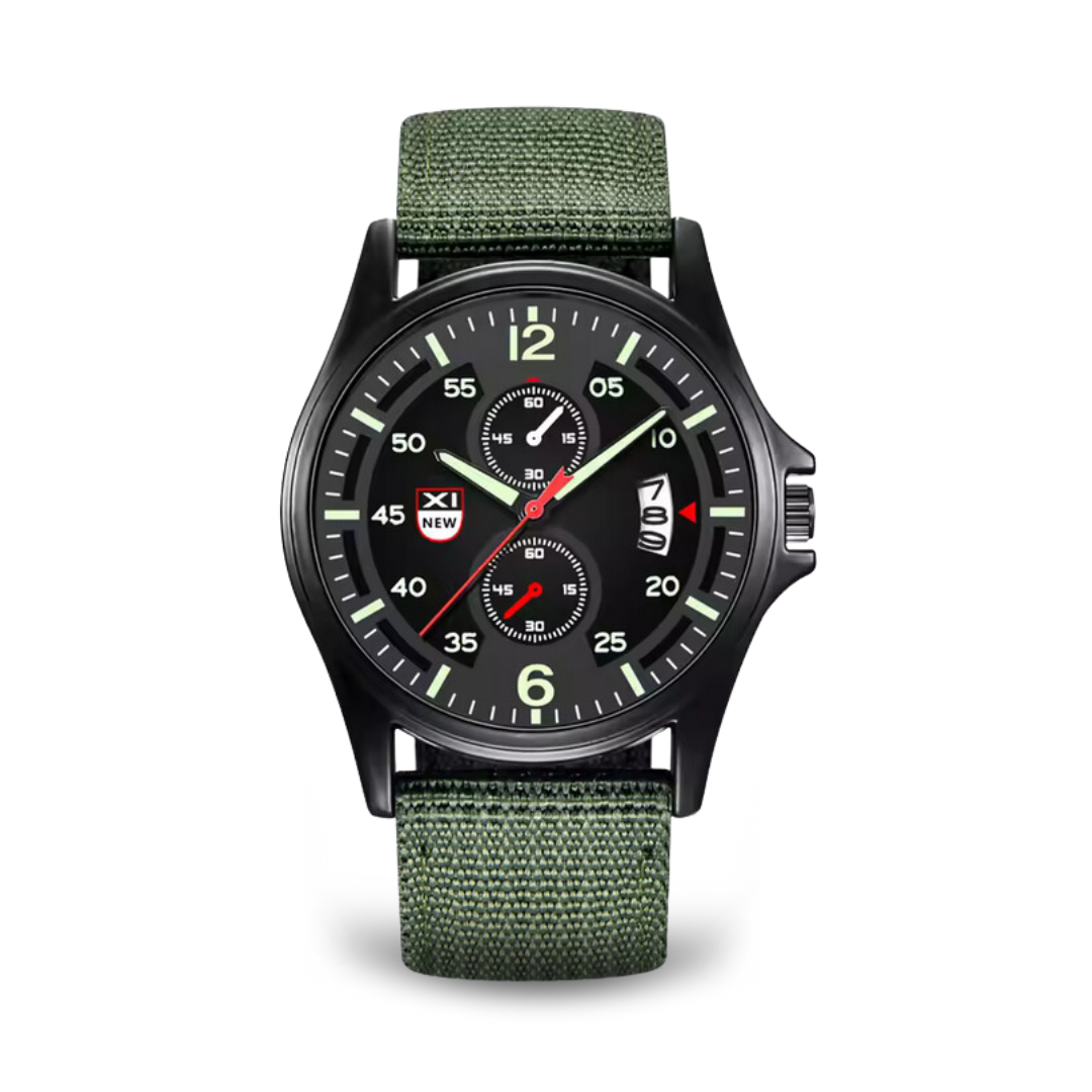 Quartz Sport and Military Watch for a Dynamic and Durable Style