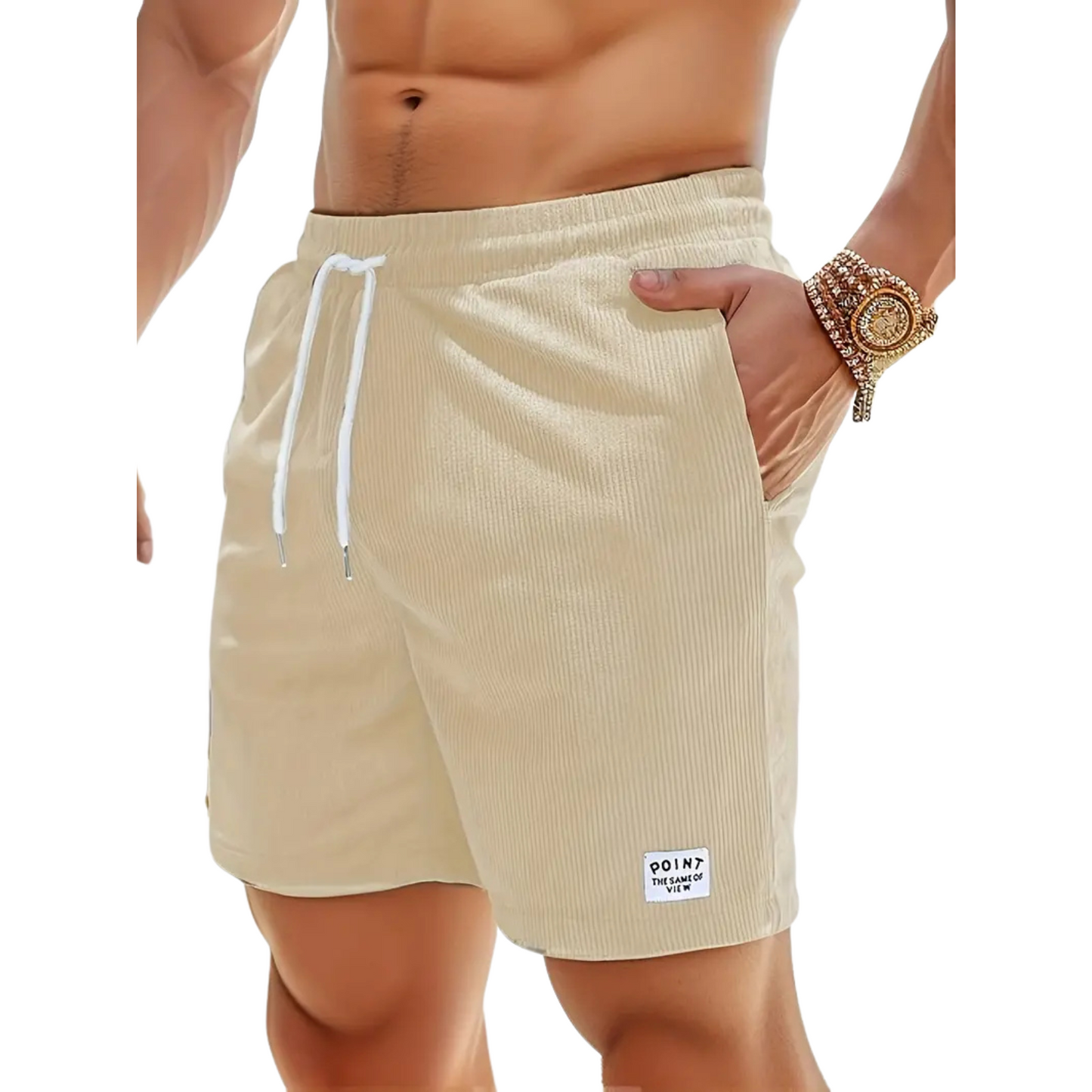 Herren-Badeshorts mit elastischem Bund | Sommer 9