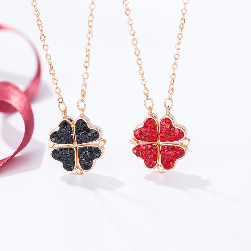 Four Leaf Love Necklace