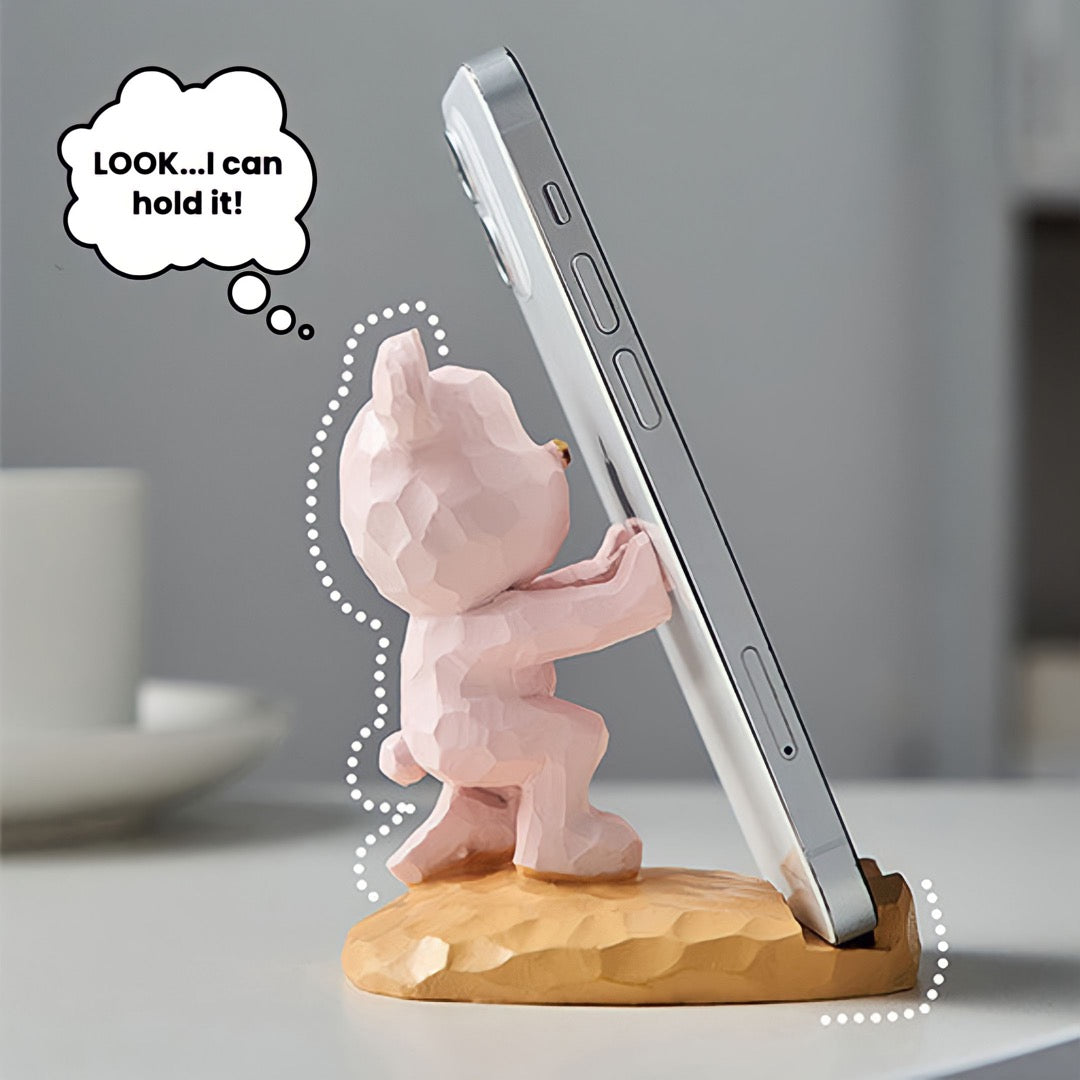 Cute Bear Phone Holder