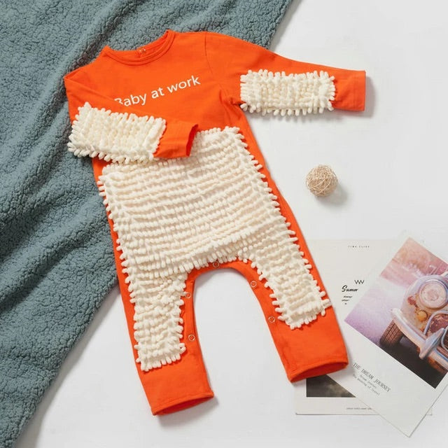 BABY MOP ONESIE