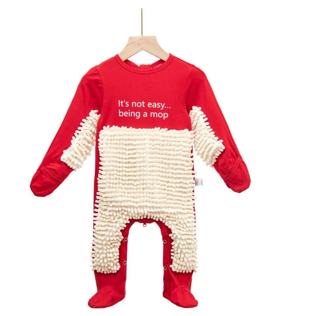 BABY MOP ONESIE