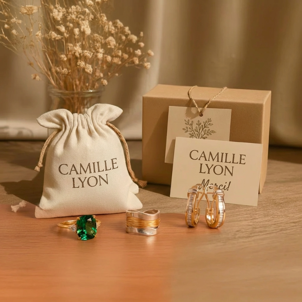 Boucles d'Oreilles en Argent Fleur