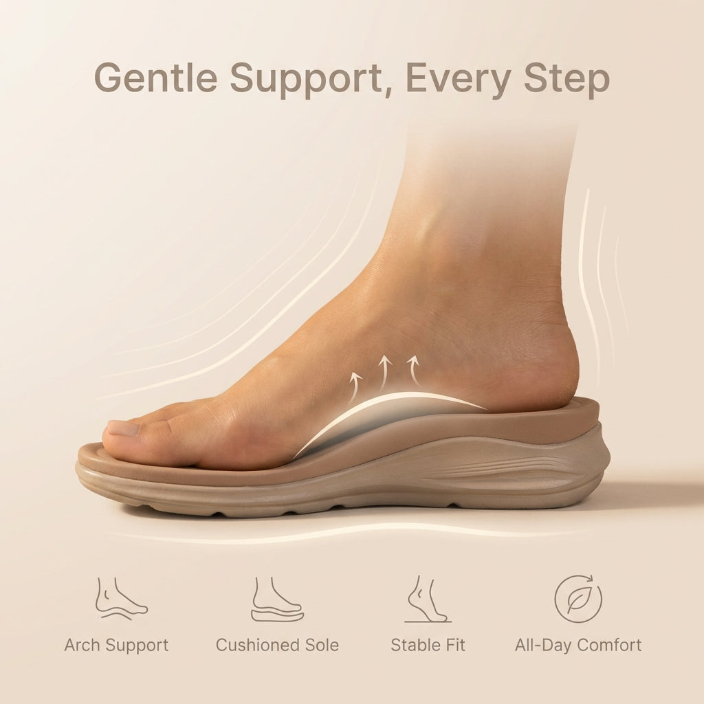 Capri Comfort Orthopedic Sandals - Comfortable & Stylish