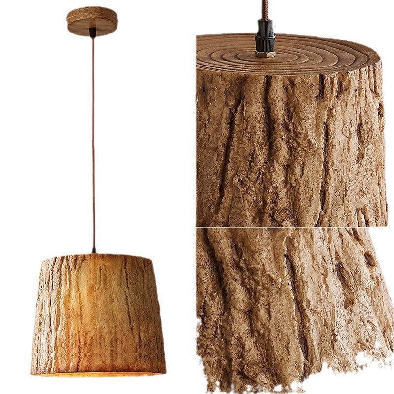 Lampa Wisząca z Drewna LED do Salon i Jadalni – Rustykalny Design, Regulowana Wysokość, Idealna Nad Stół 6